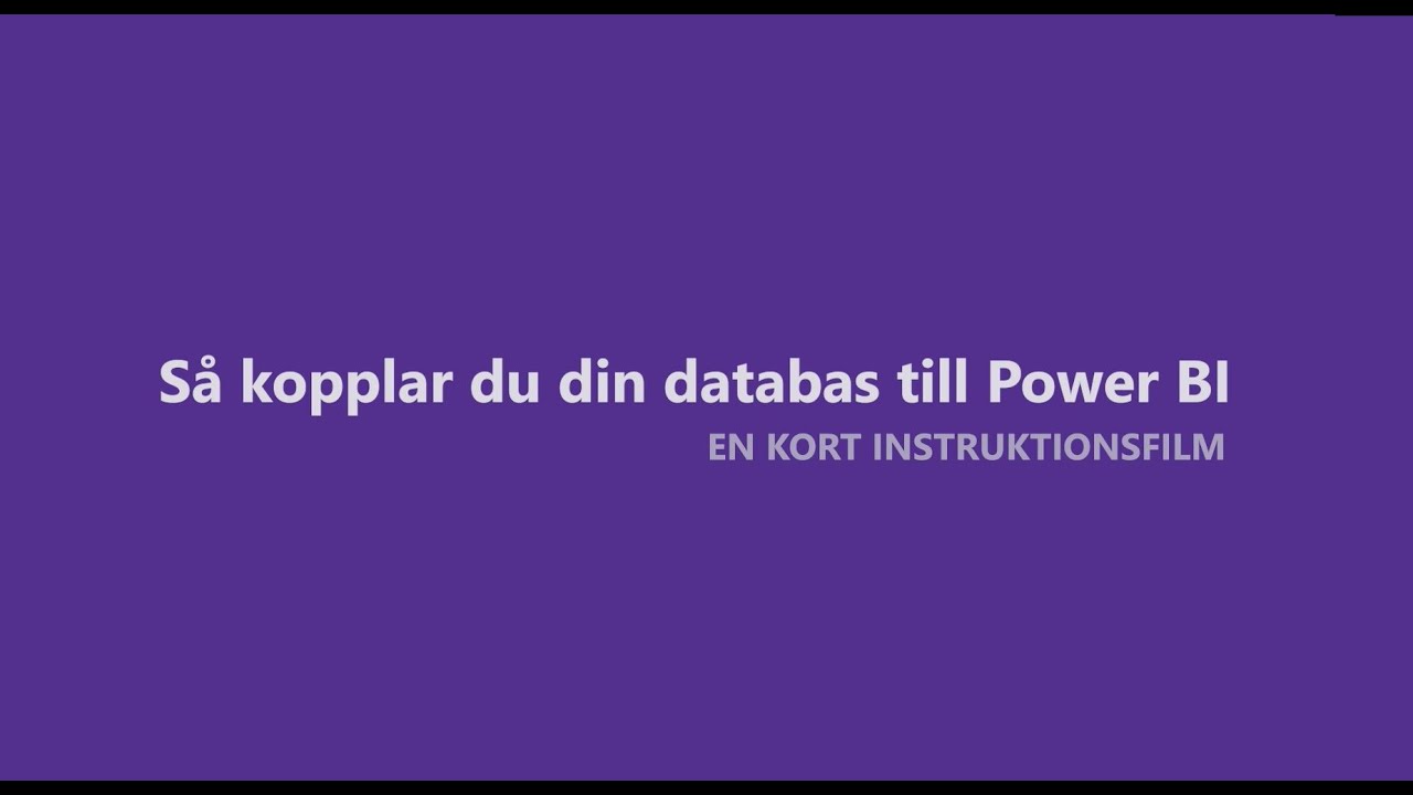 Lägeskollen - så kopplar du din data