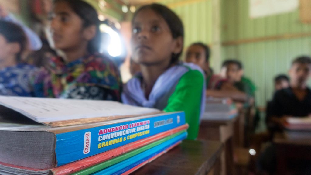 Flyttbara skolor i Bangladesh