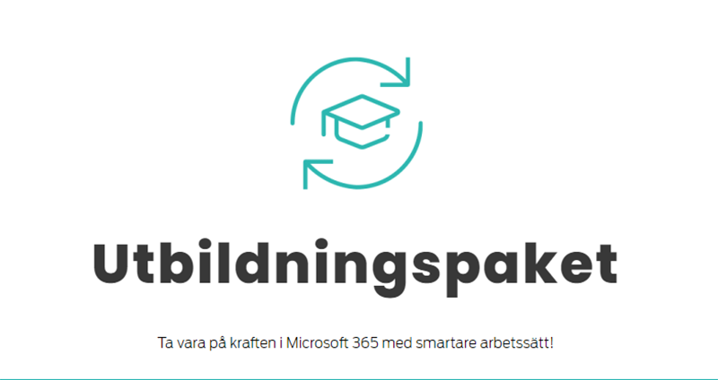 Utbildningspaket I Microsoft 365